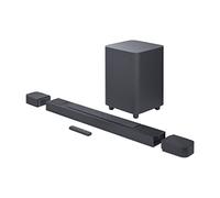 JBL Bar 800, barra de sonido, altavoces y subwoofer inalámbrico, tecnología PureVoice, HDMI eARC, sonido envolvente Dolby Atmos, negro, Enchufe EU (tipo C)