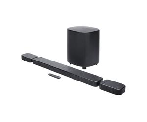 JBL Bar 800 MK2, Barra de Sonido Bluetooth 7.1 para TV con Altavoces Desmontables, subwoofer de 10”, Sonido Envolvente Dolby Atmos, HDMI eARC, Wi-Fi, vídeo 4K, PureVoice 2.0 y MultiBeam 3.0, Negro