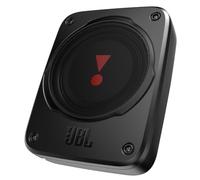 JBL BassPro Lite Subwoofer Activo Autoamplificado para Coche | 100 W RMS / 200 W máx, 35-120 Hz, 71 mm de alto, LPF 50-120 Hz, Bass Boost +9 dB, fase 0/180°, Audio Sense