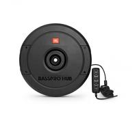 JBL BassPro Hub 11" rueda de repuesto Subwoofer Coche Activo - Subwoofer Autoamplificado Coche para carcasa de rueda de repuesto de 300 vatios