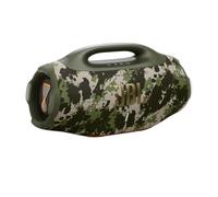 JBL Boombox 4, Altavoz Bluetooth portátil, Sonido JBL Pro, AI Sound Boost, Resistencia al Agua/Polvo IP68, autonomía 34 h, Life, Auracast, 2 ajustes de Refuerzo de Graves, Verde Camuflaje