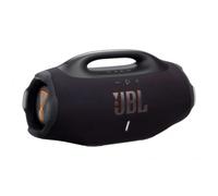 JBL Boombox 4, Altavoz Bluetooth portátil, Sonido JBL Pro, AI Sound Boost, Resistencia al Agua/Polvo IP68, autonomía 34 h, Life, Auracast, 2 ajustes de Refuerzo de Graves, Negro