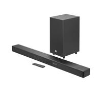 JBL Cinema SB595 - Barra de sonido de 3.1.2 canales con verdadero Dolby Atmos, subwoofer inalámbrico, 440 W de potencia, HDMI eARC, transmisión Bluetooth, altavoz central para diálogos claros, sistema