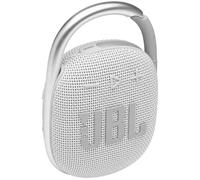 JBL CLIP 4 Altavoz Bluetooth En Blanco; Impermeable Con Mosquetón Práctico