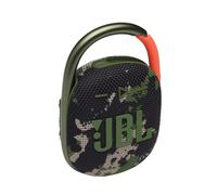 JBL Clip 4 Altavoz inalámbrico con Bluetooth, resistente al agua (IP67) y al polvo, con estilo llamativo y diseño portátil, 10h de música continua, camuflaje
