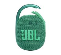 JBL Clip 4 Eco Altavoz Bluetooth inalámbrico, resistente al agua y con 10 horas de batería, verde