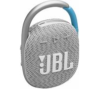 JBL Clip 4 Eco - Altavoz - para uso móvil - inalámbrico - Bluetooth 5.1 - 5 vatios - blanco nuevo