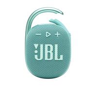 JBL Clip 4 Teal - Altavoz port til Bluetooth 5.1 - Hasta 10 horas de reproducci n - Resistente al agua y al polvo - Incluye altavoz con cancelaci