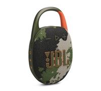 JBL Clip 5, Altavoz inalámbrico portátil con Bluetooth, resistente al agua y al polvo IP67, hasta 12h de reproducción y más con Playtime Boost activado, camuflaje