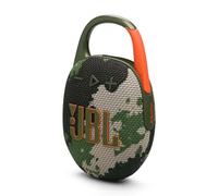 JBL Clip 5, Altavoz inalámbrico portátil con Bluetooth, resistente al agua y al polvo IP67, hasta 12h de reproducción y más con Playtime Boost activado, camuflaje