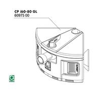 JBL CP I_GL 60/80 Cabezal De Bomba Repuesto Para CristalProfi Filtro De Acuario