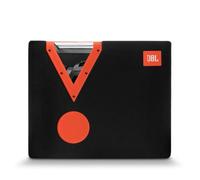 JBL CSX-1400BP caja Subwoofer de automóvil con filtro de paso de banda de 12 pulgadas (300 mm) con ventana acrílica, colores negro y naranja