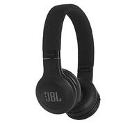 JBL E45 BT Auriculares supraaurales inalámbricos plegables, incluye cable de tela con mando de 1 botón, con micrófono integrado, negro