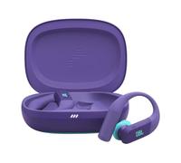 JBL Endurance Peak 4 Auriculares Deportivos Intra aurales e inalámbricos con cancelación de Ruido, Bluetooth, 48 h de autonomía, Ajuste Seguro TwistLock, IP68, Sonido JBL Pure Bass, Violeta