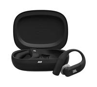 JBL Endurance Peak 4 Auriculares Deportivos intraurales e inalámbricos con cancelación de Ruido, Bluetooth, 48 h de autonomía, Ajuste Seguro TwistLock, IP68, Sonido JBL Pure Bass, Negro/Gris