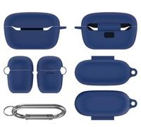 JBL Endurance Race 2 - Funda protectora de silicona suave a prueba de golpes compatible con auriculares Bluetooth Endurance Race 2, accesorios con llavero (azul)