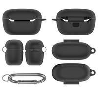 JBL Endurance Race 2 - Funda protectora de silicona suave a prueba de golpes compatible con auriculares Bluetooth Endurance Race 2, accesorios con llavero (negro)