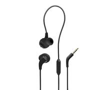 JBL Endurance Run 2, Auriculares Earbuds Intrauditivos con Cable, en Negro