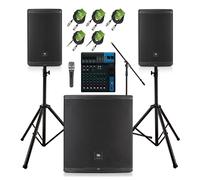 JBL EON715 Complete PA System Bundle