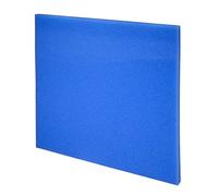 JBL Espuma de Filtro Azul de poros Finos de 50 x 50 x 2,5 cm, Espuma Fina para filtros para Combatir Todo Tipo de turbidez del Agua
