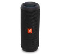 JBL Flip 4 Altavoz inalámbrico portátil con Bluetooth, parlante resistente al agua (IPX7), JBL Connect, hasta 12 h de reproducción con sonido de alta fidelidad, negro