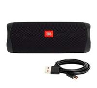JBL Flip 5 - Altavoz Bluetooth portátil | Clasificación IPX7 resistente al agua - Negro medianoche - JBLFLIP5BLK