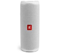 JBL Flip 5 Altavoz inalámbrico portátil con Bluetooth, speaker resistente al agua (IPX7), JBL PartyBoost, hasta 12h de reproducción con sonido de calidad, blanco