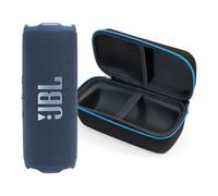 JBL FLIP 7 Altavoz Bluetooth y divvi! Paquete de funda rígida de alta calidad, color azul
