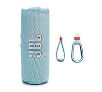 JBL Flip 7 - Altavoz portátil Impermeable y a Prueba de caídas, Sonido de Carrera audaz con AI Sound Boost, 16 Horas de reproducción y Sistema PushLock con Accesorios Intercambiables (Verde Azul)