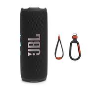 JBL Flip 7 - Altavoz portátil impermeable y a prueba de caídas, sonido profesional audaz con refuerzo de sonido IA, 16 horas de tiempo de reproducción y sistema PushLock con accesorios intercambiables