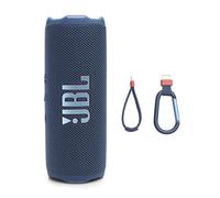 JBL Flip 7 Altavoz portátil Impermeable y anticaída, Sonido Pro Bold con IA Sound Boost, 16 Horas de autonomía y Sistema PushLock con Accesorios Intercambiables (Azul)