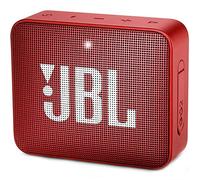 JBL GO 2 Altavoz inalámbrico portátil con Bluetooth, parlante resistente al agua (IPX7), hasta 5h de reproducción con sonido de alta fidelidad, rojo