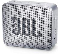 JBL GO 2 Altavoz inalámbrico portátil con Bluetooth, resistente al agua (IPX7), hasta 5 h de reproducción con sonido de alta fidelidad, gris