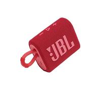 JBL GO 3 - Altavoz inalámbrico portátil con Bluetooth, resistente al agua y al polvo (IP67), hasta 5h de reproducción con sonido de alta fidelidad, rojo
