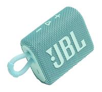 JBL Go 3: Altavoz portátil con Bluetooth, batería integrada, función Impermeable y a Prueba de Polvo, Color Azul Verde Azulado JBLGO3TEALAM