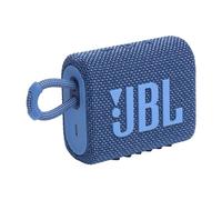 JBL Go 3 Eco, Altavoz inalámbrico Bluetooth, resistente al agua y con 5 horas de batería, en azul