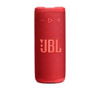 JBL Grip - Altavoz Bluetooth compacto con sonido JBL Pro y luz ambiental, hasta 14 horas de reproducción, a prueba de agua, polvo y caídas (IP68), y conexión de múltiples altavoces con Auracast (rojo)