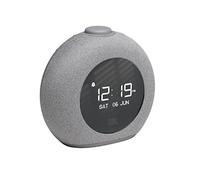 JBL Horizon 2 Altavoz, radio DAB/DAB plus/FM despertador con Bluetooth en diseño redondo y con luz LED ambiental, color gris