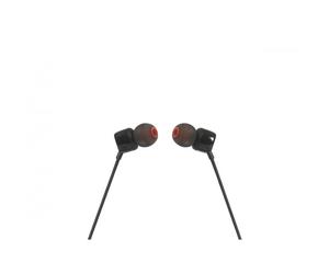 JBL JBLT110BLKE Auriculares In Ear Tune 110 Con Micrófono Negro