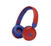 JBL JR 310 BT Auriculares inalámbricos para niños, con Bluetooth y volumen reducido, auriculares supraaurales cómodos y ligeros, rojo