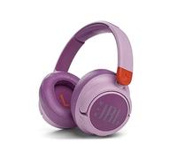 JBL JR 460NC - Auriculares inalámbricos para niños, con cancelación de Ruido, hasta 30 Horas de Lectura y Sonido Seguro - Rosa