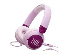Auriculares JBL Junior 320 con cable Jack 3,5 mm para niños plegables con micrófono morados