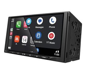 JBL Legend 700D 2-DIN Multimedia Radio para Coche con Pantalla | CarPlay inalámbrico y Android Auto inalámbrico, DAB/DAB+, Bluetooth 5.0, 4x50W, 6 salidas RCA 4V, EC 16 bandas