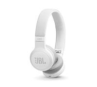 JBL Live 400BT - Auriculares inalámbricos con Bluetooth con Control para Llamadas - con Amazon Alexa Integrado - Autonomía hasta 24 Horas - Blanco