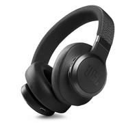 JBL LIVE 660 NC Auriculares circumaurales inalámbricos con cancelación adaptativa de ruido, tecnología Bluetooth, hasta 50h de batería sin NC, asistente de voz y conexión multipunto, negro