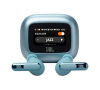JBL Live Beam 3 Auriculares inalambricos de botón con almohadillas,True Wireless con cancelación de ruido adaptable, hasta 48 horas de reproducción, Bluetooth, audio de alta resolución, azul
