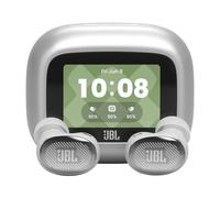 JBL Live Buds 4, Auriculares inalámbricos True Wireless, Bluetooth, con Cancelación de Ruido Adaptativa, 40 Horas de Autonomía, Resistencia al Agua IP55, Smart Charging Case, Plateado