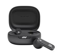 JBL Live Flex, Auriculares In Ear inalámbricos con estuche de carga inteligente, tecnología Bluetooth y de cancelación adaptativa de ruido, llamadas manos libres y hasta 40 horas de autonomía, negro