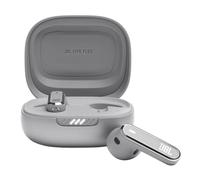 JBL Live Flex Auriculares Inalámbricos con Cancelación Adaptativa de Ruido Plata