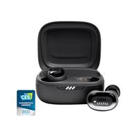 JBL Live Free 2 - Auriculares inalámbricos con cancelación de Ruido, hasta 35 Horas de reproducción, 6 micrófonos para Llamadas Cero Ruido, IPX5 Impermeable, Tubos ovalados para una